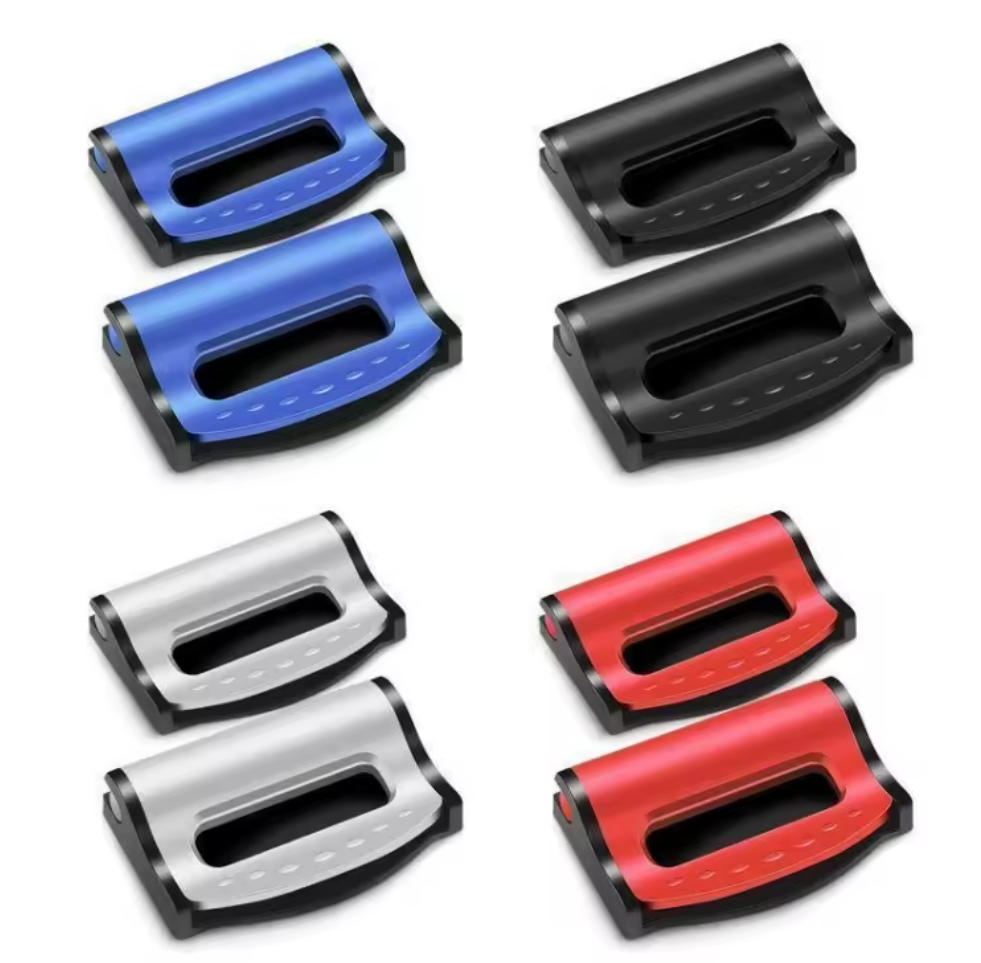 مشبك ضبط حزام الأمان للسيارة – تصميم مريح وعالي الجودة لتخفيف الضغط ومنح قيادة أكثر راحة